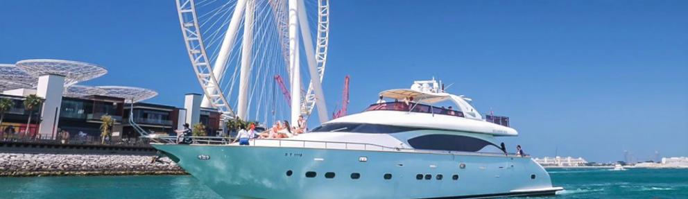 explore Dubai on a yacht