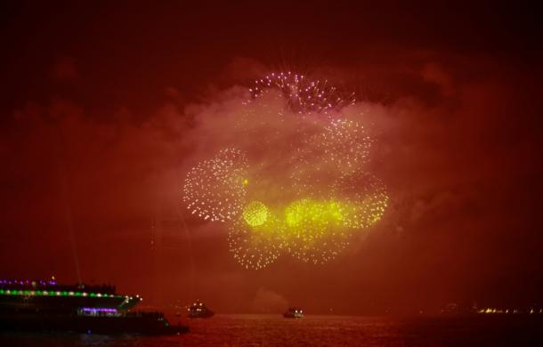 New Year Fireworks Dubai