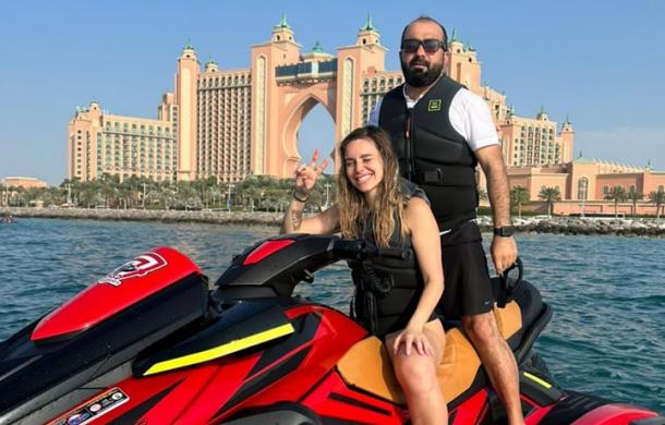 Couple Jet Ski Ride Dubai